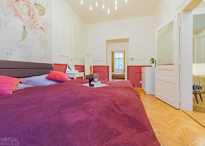 Colorful Wenceslas Square Apartment